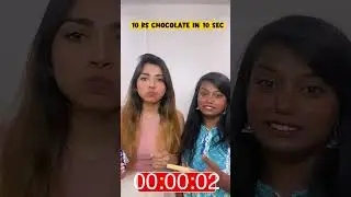 10 RS CHOCOLATE IN 10 SEC and win 1000Rs 😱 *Can you win this? * 