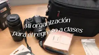 ⭐️mi organización para el regreso a clases estudiando Diseño Gráfico ⭐️