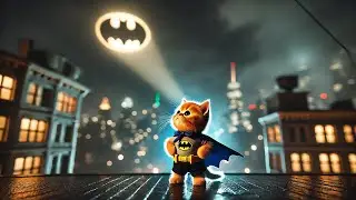 What Happens When an Orange Kitten Becomes Gotham’s Superhero?
