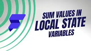 How to sum the values of AppState and PageState variables in Flutterflow