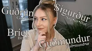 How to pronounce ICELANDIC names