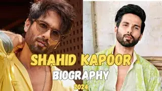 Shahid Kapoor Biography 2024,#bollywood #lifestory#celebrities #biography