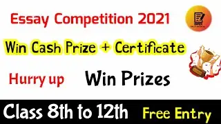 Essay Competition 2021 | Online Competitions 2021 @EduTeen