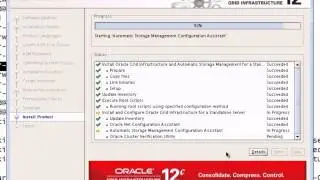 Oracle 12c R1 FirstLook 0004 Install Grid Infrastructure ASM DiskGroups