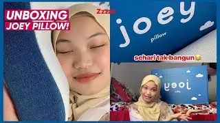 unboxing joey pillow ☁️ from joey mattress 🌙💤