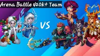 Against 103K twins + Iris In Arena Battle|@Herowarsmobile2022 |