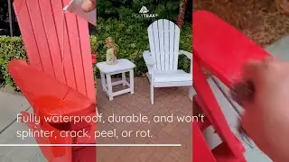 The perfect blend of sustainability and style with PolyTeak 🌿💺