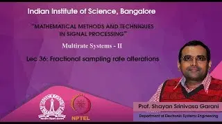 Lec36 - Fractional sampling rate alterations
