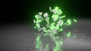 Wall Breaking | Cell Fracture | Rigid Body Simulation #animation #blender #animated #blender3d