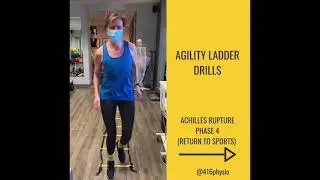Agility Ladder Drills After An Achilles Rupture