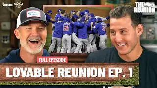 David Ross & Anthony Rizzo kick off 2016 Chicago Cubs World Series podcast | Lovable Reunion