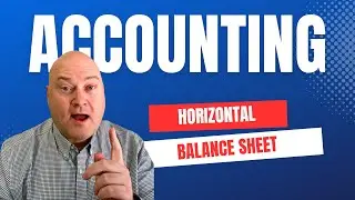 Horizontal Analysis on a Balance Sheet