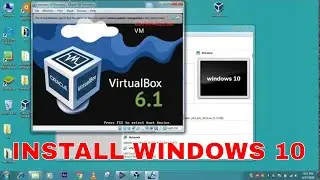 INSTALL WINDOWS 10 IN VIRTUAL BOX FULL TUTORIAL