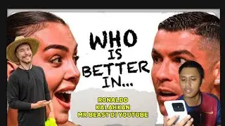 CHANNEL YOUTUBE CRISTIANO RONALDO KALAHKAN MR BEAST