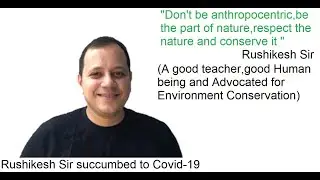 Rushikesh Dudhat sir about three belief of human against environment