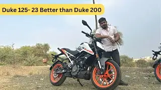 KTM Duke 125 2023 Better than New MT15??