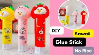 DIY Homemade Glue Stick / How to make Glue Stick At home / DIY Adhesive Stick Glue / DIY Glue