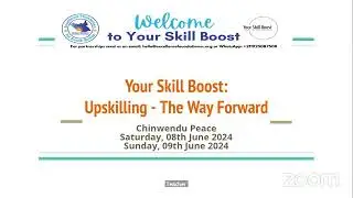 Your Skill Boost Masterclass: Upskilling - The Way Forward