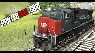 Jointed rail review payware product SP SD70M