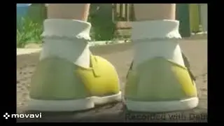 Girls giantess foot growth and shrinking