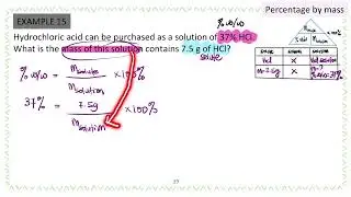 2.3C Concentration Calculation (Percentage by Mass)