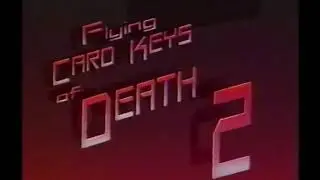 Flying Card Keys of Death 2