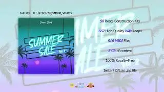 Trap Sample Pack 2021 (10 Kits + 50 Constructions Kits + Midi Files) SUMMER SALE vol 2 [SALE]