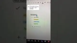 Preset Drop Down Menus in Google Docs