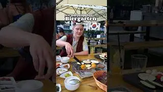 Ein KOREANISCHER BIERGARTEN in Berlin?!🇰🇷😳 #berlin #food