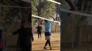 #powerful #spike #volleyball #block