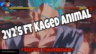 Xenoverse| Team Battles pt.1 ft. Kaged Animal