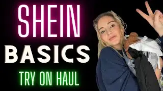 SHEIN basics 😍 Jan 2023 💕Try on haul! The Nicest basic tops!!!