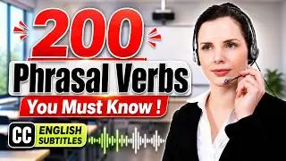Master 200 English Phrasal Verbs Easily 🎯 | Part 1