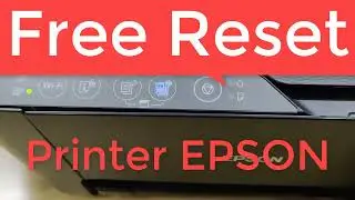 How to Reset Service required  Waste ink pad Red lights blinking Epson EconTank L3250 series