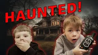 WE GOT STUCK IN A HAUNTED MANSION!! IF YOU SEE THIS MANSION DO NOT ENTER!!