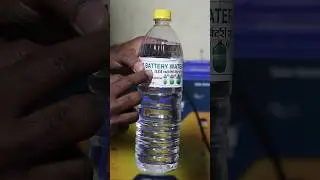 How to Top-up Distilled water in Battery 