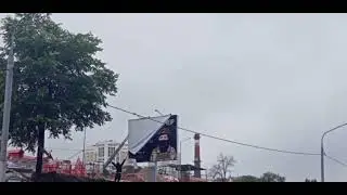 В Москве срывают баннер 