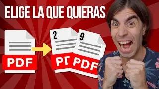 Cómo EXTRAER PÁGINAS de PDF | SEPARAR PÁGINAS y EXTRAER HOJAS en PDF