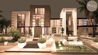One Million 💲 Villa | No CC | Luxury Villa | Sims 4 Stop Motion Build