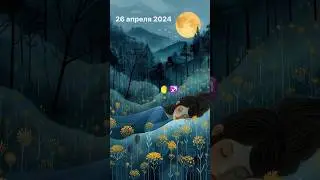 26 апреля 2024 - время смелости, открытие силы в своих страхах ❤️☀️#гороскопнакаждыйдень #луна