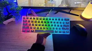 Teclado Mais Bonito Full RGB que Já Testei. Review Skyloong GK61.