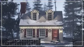 ROBLOX Studio Speedbuild: A Winter Cottage (Merry Christmas!)