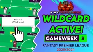 FPL: GAMEWEEK 8 WILDCARD | NO HAALAND! | FANTASY PREMIER LEAGUE TIPS 2023/24