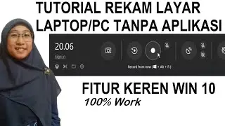 You Can Record Your Laptop/PC Screen Without Any Software or Application - Just Use Windows Feature