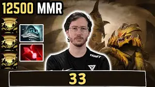🔥 7.37d 33 SAND KING Offlane Gameplay 🔥 33 Perspective - Full Match Dota 2