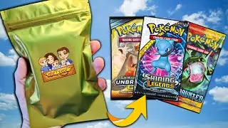 We Pulled A 5% Chase Pokemon TCG Pack!