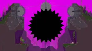 Super Meat Boy - The Forest. Dark World (No Death) [Squirrel Boy achievement] Темный мир без смертей
