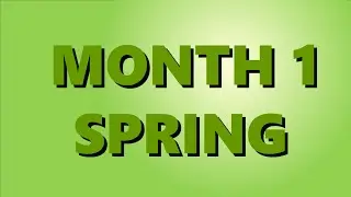 Enoch Calendar Monthly | March 17, 2021 - April 15, 2021