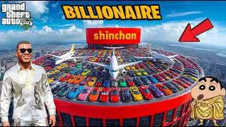 Franklin or Shinchan Touch Anything Become Gold in GTA 5 || SUMIT OP EXTRA