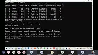 10 SQL DRL JOINS